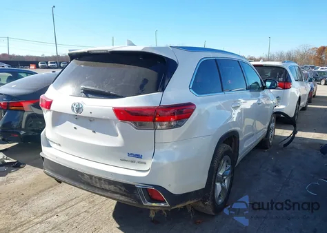 2017 Toyota Highlander Limited из США, поврежденный, VIN 5TDDZRFH6HS432836